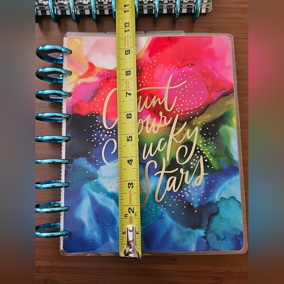 Happy Planner (2021) with Project & Expense Trackers, 3 Dashboards, Metal Discs - Picture 2 of 16
